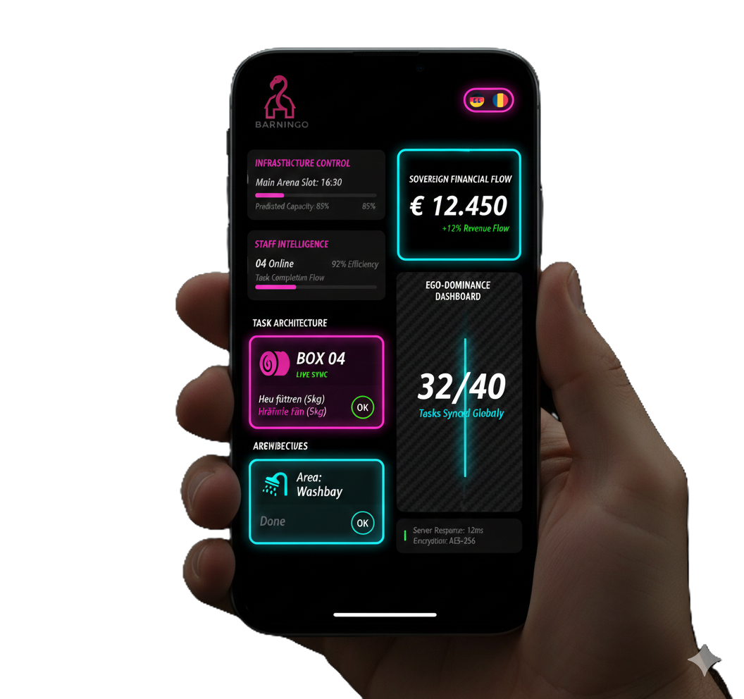 Barningo mobile view